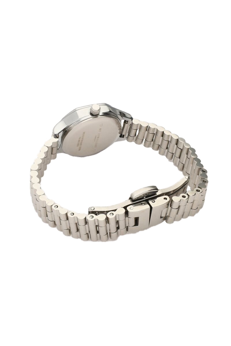 VINTAGE ZESHOEKIG HORLOGE ZILVER