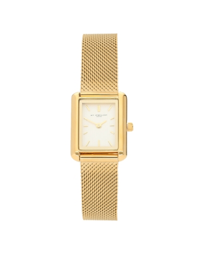 My Jewellery HORLOGE MET FIJNE SCHAKELBAND GOUD