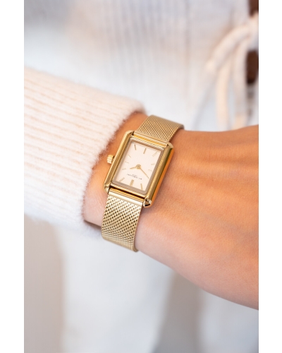 My Jewellery HORLOGE MET FIJNE SCHAKELBAND GOUD