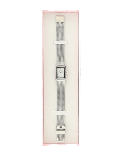 My Jewellery HORLOGE FIJNE SCHAKELBAND ZILVER