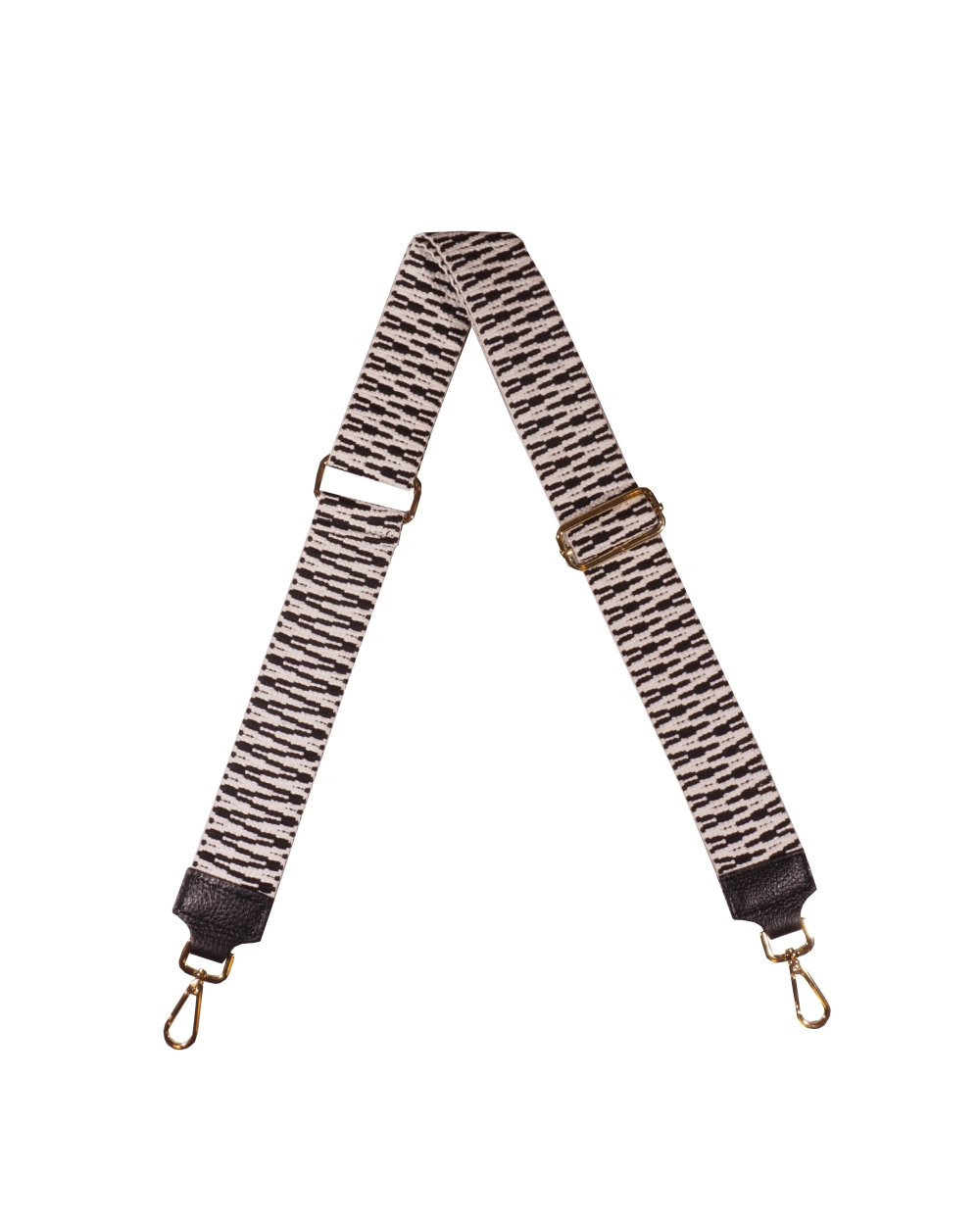 BAGSTRAP ZIGZAG WIT