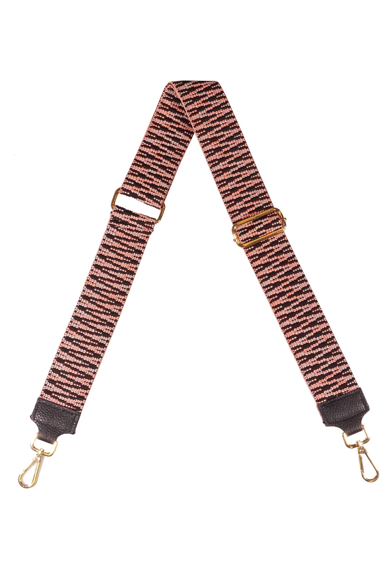 BAGSTRAP ZIGZAG ROZE
