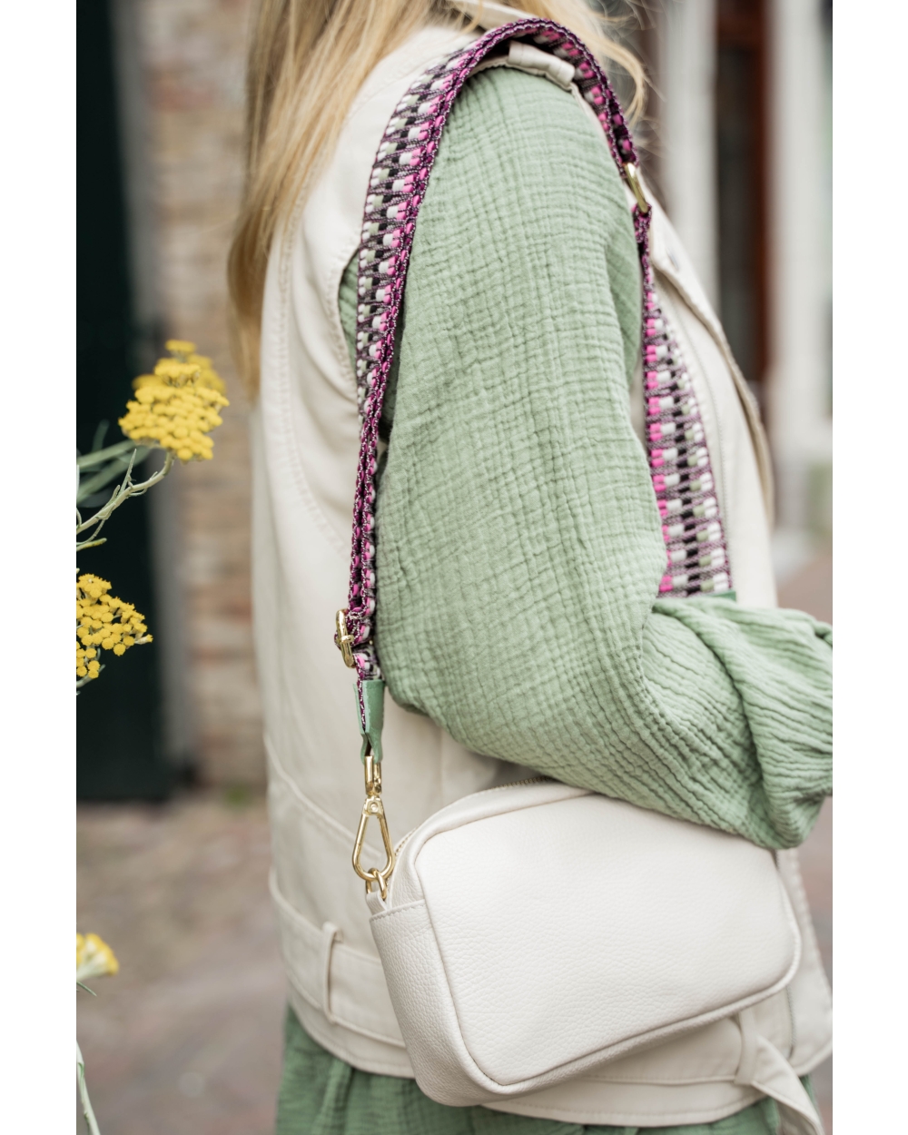 BAGSTRAP NOMA ZWART GROEN