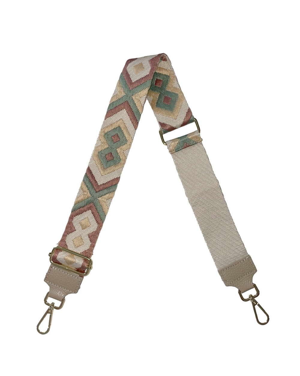 BAG STRAP AZTEC BRUIN GROEN BEIGE