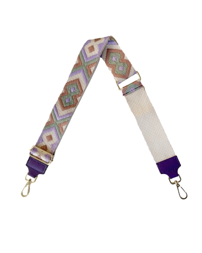 Gossip BAG STRAP AZTEC LILA/ BEIGE/ GROEN
