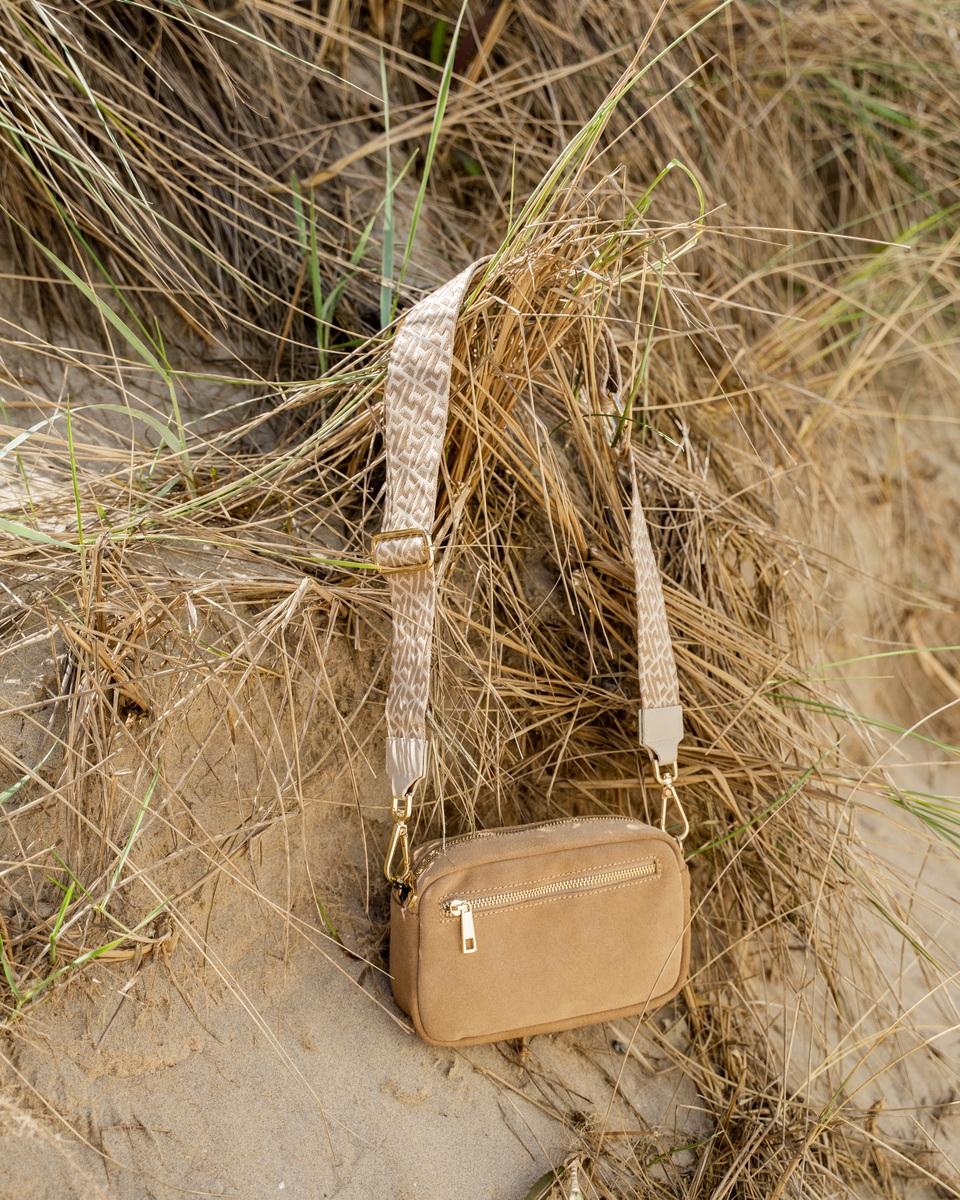 BAGSTRAP FIENE BEIGE