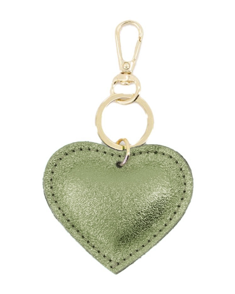 SLEUTELHANGER HART ARMY GREEN METALLIC