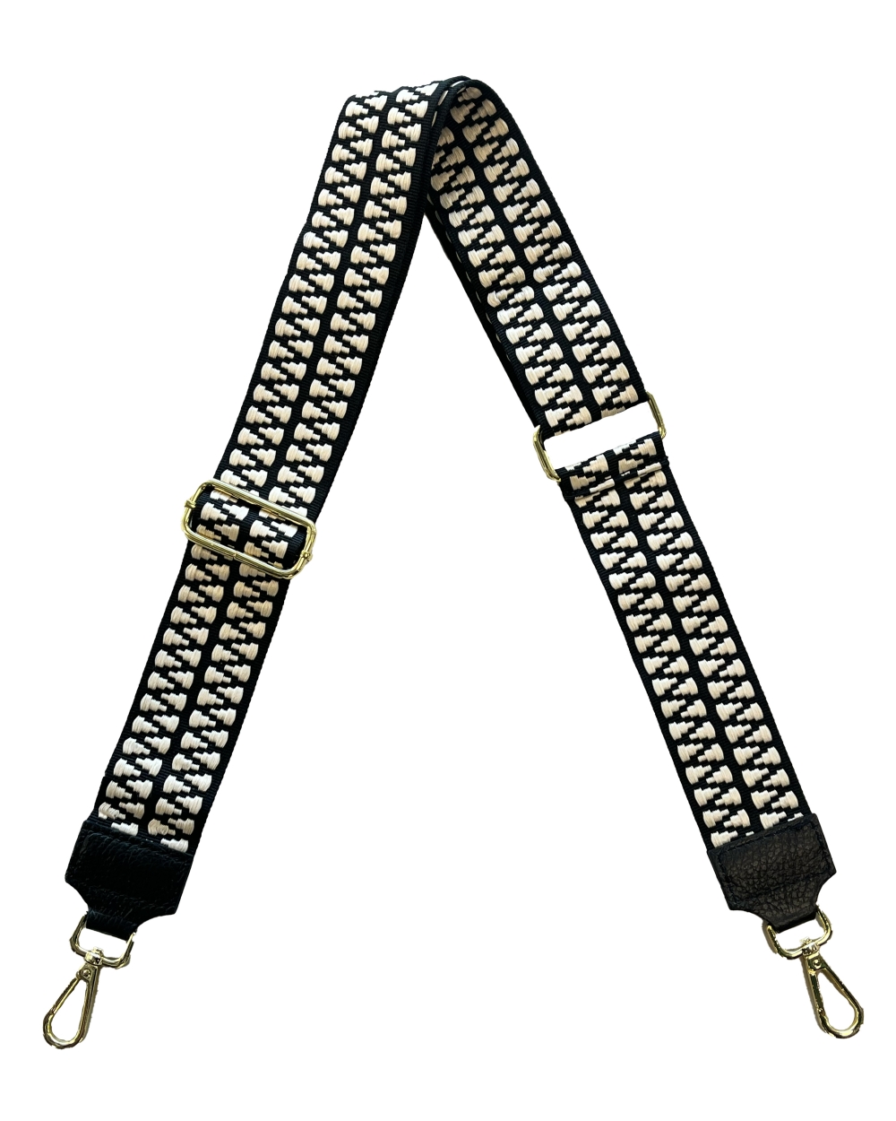 BAGSTRAP NIMES ZWART