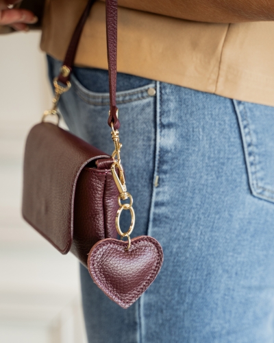 SLEUTELHANGER HART BORDEAUX