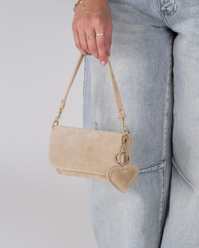 Gossip SLEUTELHANGER HART SUEDE SLEUTELHANGER SUEDE HART PIPSA
