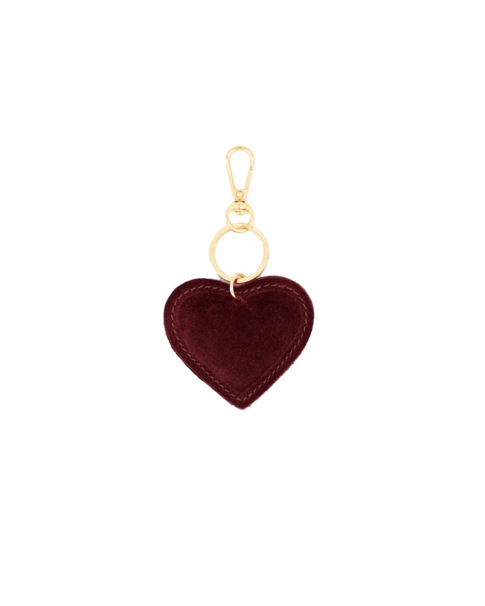 Gossip SLEUTELHANGER SUEDE HART PIPSA Bordeaux