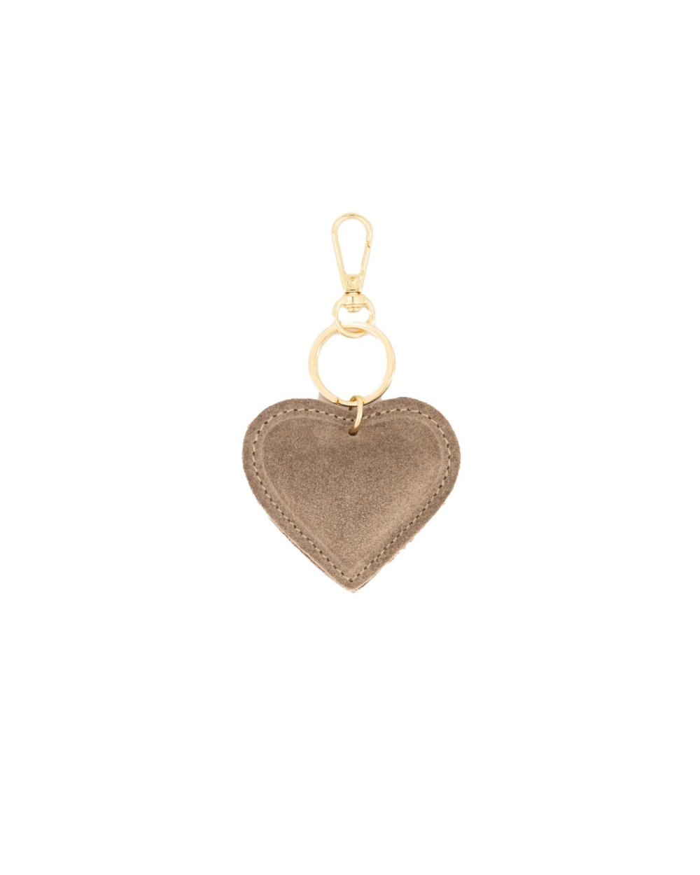 Gossip SLEUTELHANGER SUEDE HART PIPSA Taupe
