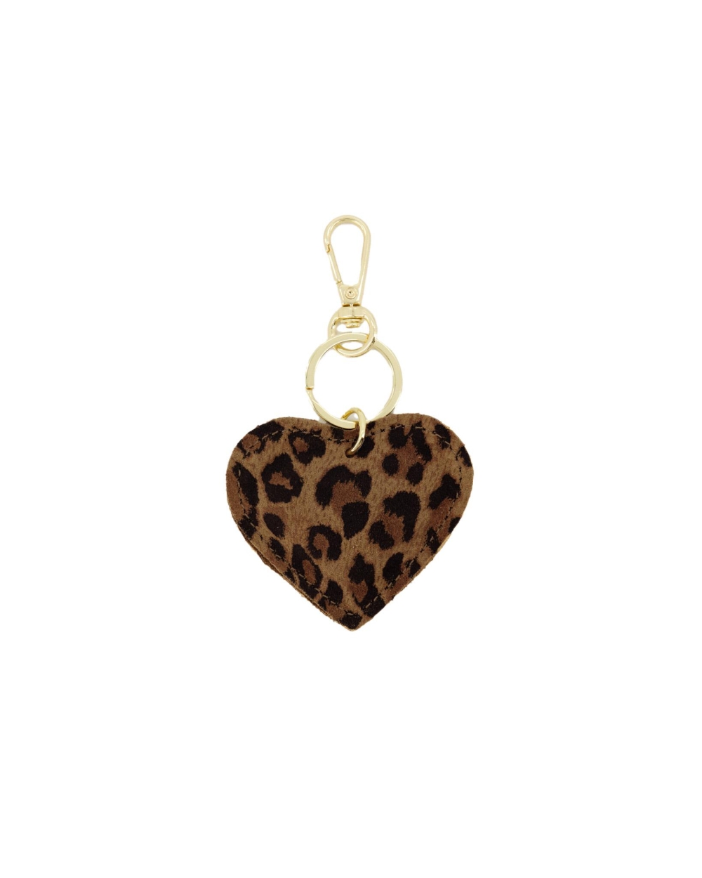 Gossip SLEUTELHANGER SUEDE HART PIPSA Taupe
