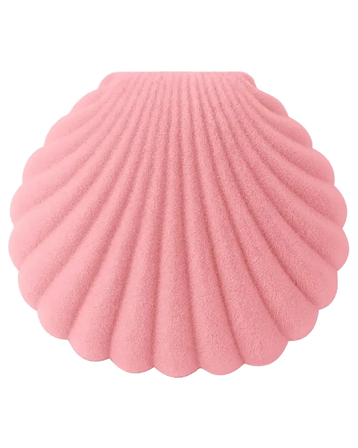SIERADENDOOSJE SCHELPFLUWEEL ROZE
