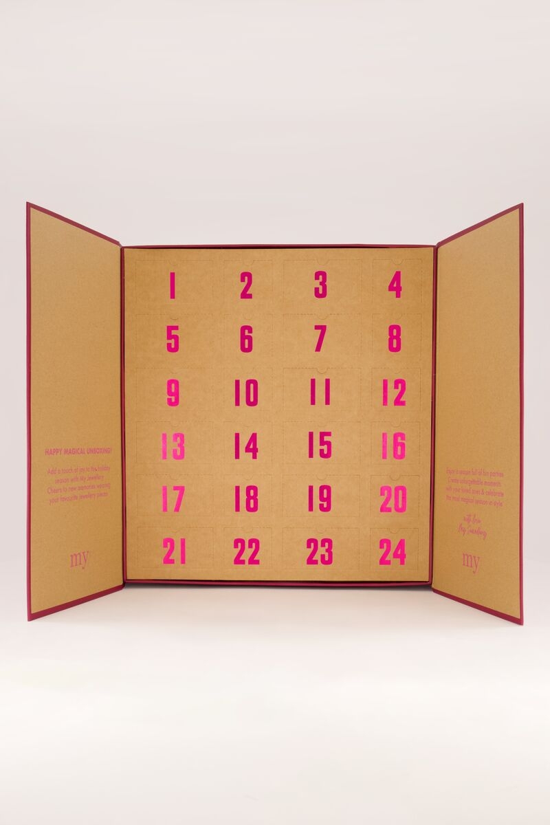 ADVENT CALENDER 2024 LUXE GOUD