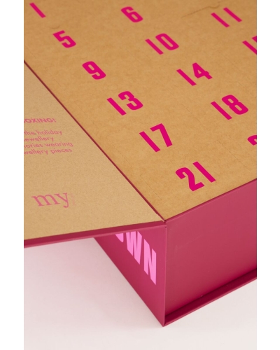 ADVENT CALENDER 2024 LUXE GOUD