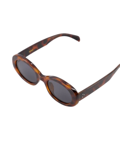 ZONNEBRIL HEPBURN BRUIN
