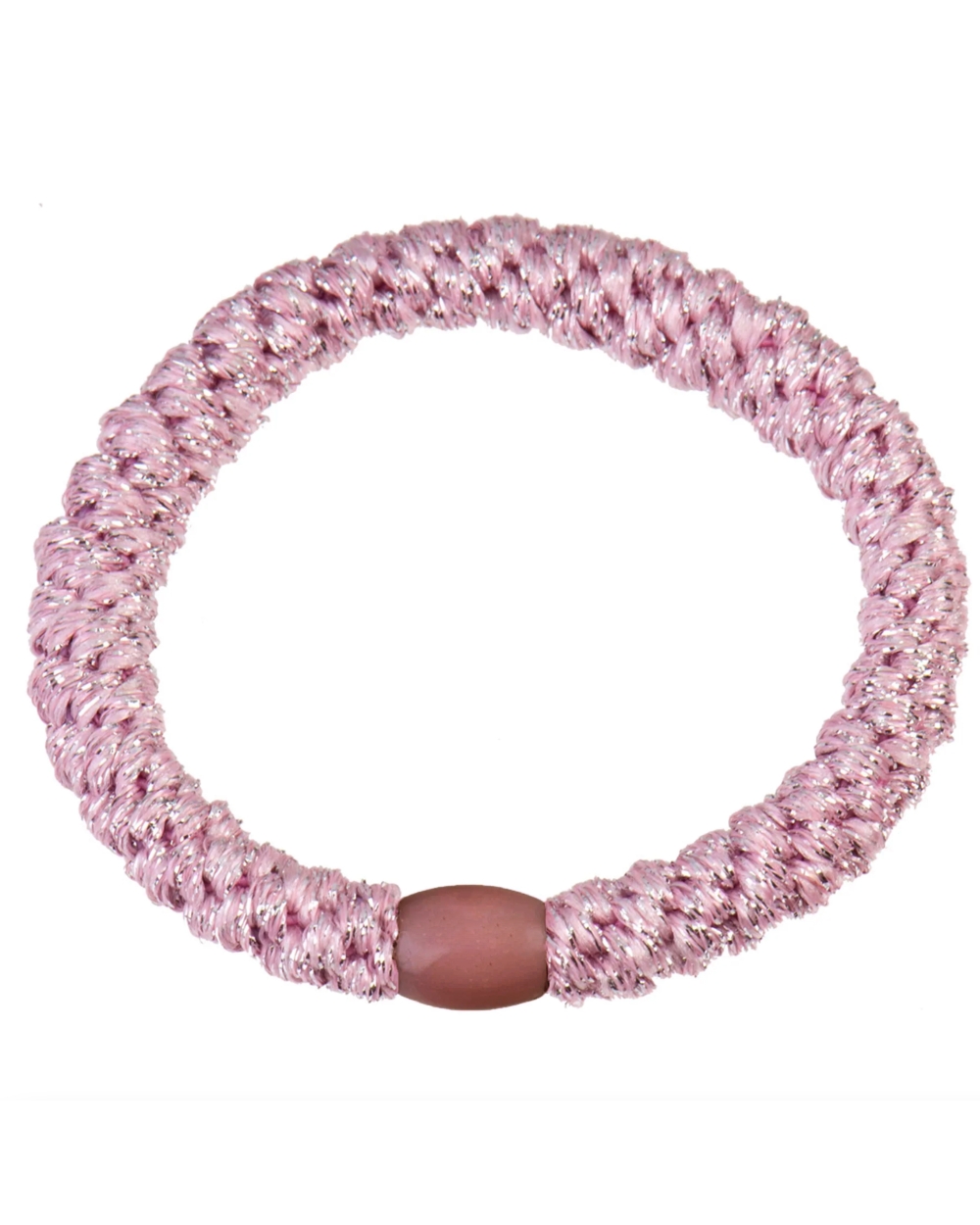 ELASTIEK ROZE BASIC GLITTER