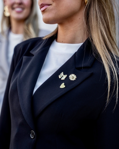 Gossip BROCHE HART GOUD