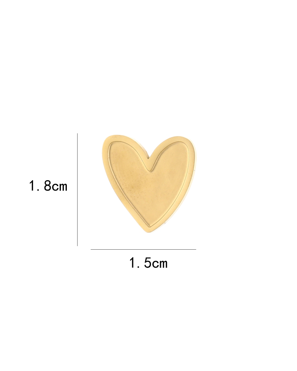 BROCHE HART GOUD