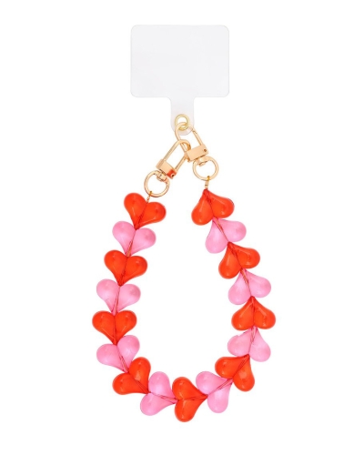 Gossip TELEFOONKOORD HART MIX ROOD/ROZE