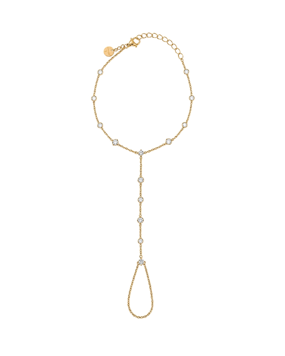 HAND CHAIN CRYSTAL GOUD 