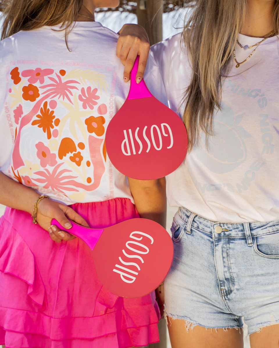 BEACH TENNIS SET ROZE