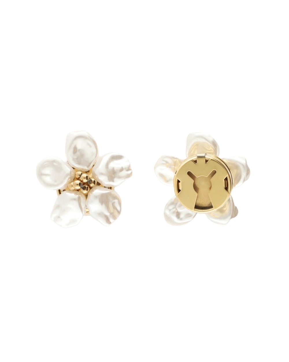 KNOPEN SET WITTE BLOEMEN