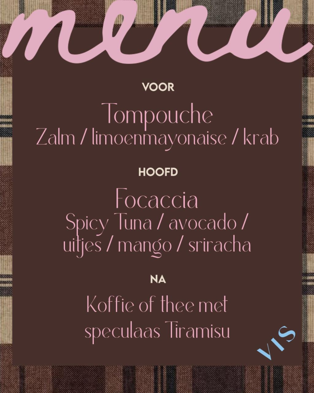Gossip TICKET FASHION LUNCH VIS Goud