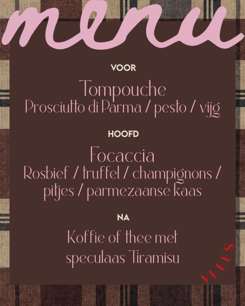 Gossip TICKET FASHION LUNCH VLEES Goud