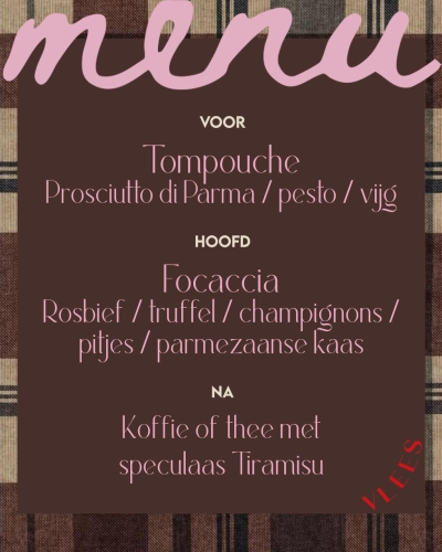 Gossip TICKET FASHION LUNCH VLEES TICKET FASHION LUNCH VLEES