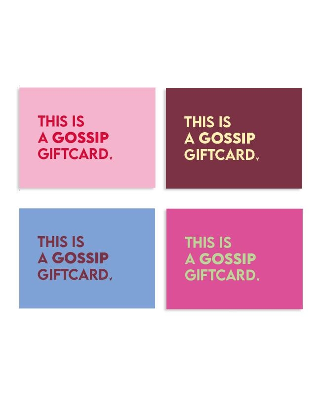 GOSSIP GIFTCARD €150