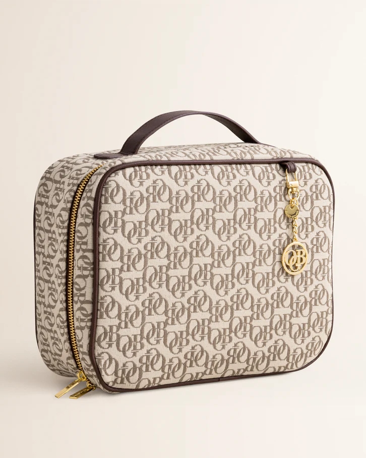 JACQUARD MAKE-UP CASE 
