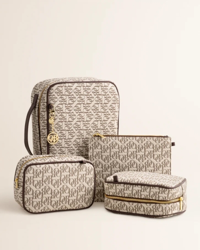 JACQUARD MAKE-UP CASE 