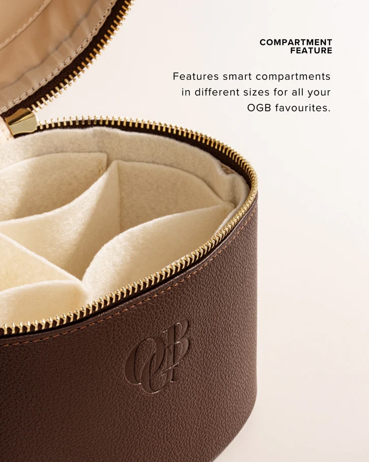 VANITY CASE CHOCOLATE BRUIN