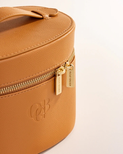 VANITY CASE CHOCOLATE COGNAC
