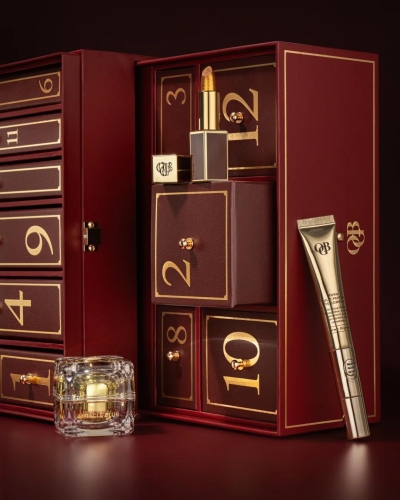 OGB - Olcay Gulsen Beauty VANITY ADVENT CALENDAR Bordeaux