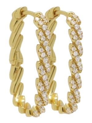 KARMA ZIRKONIA OORBEL SANDY}