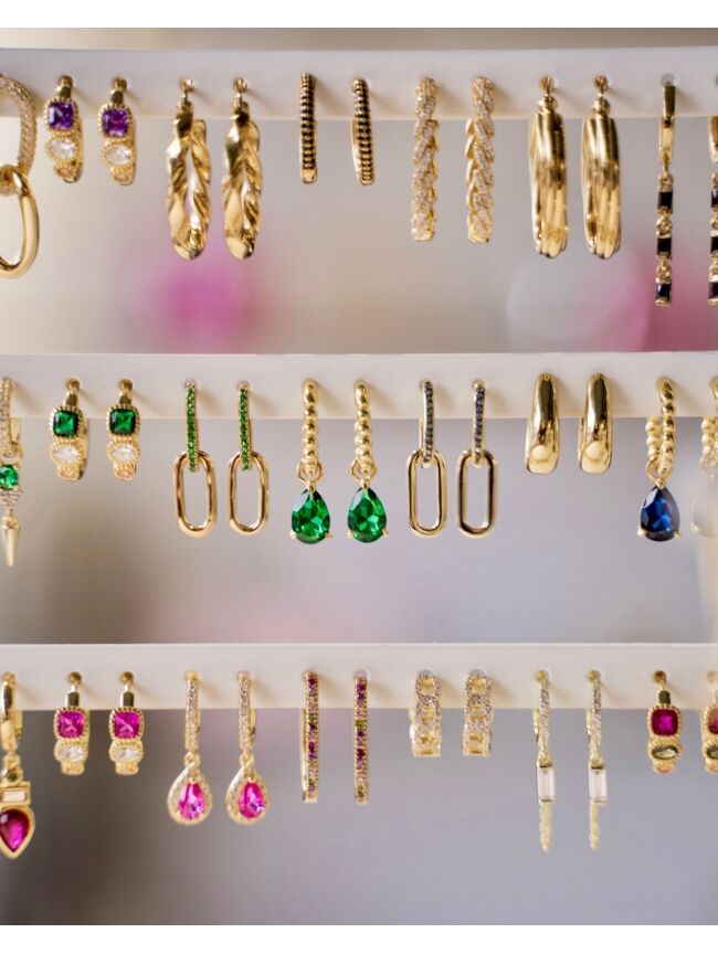 KARMA OORBEL HOLLY LAVENDEL