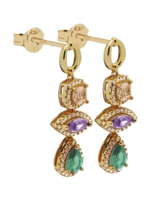 KARMA SYMBOLS XL SPRING SPICE GROEN/PAARS}