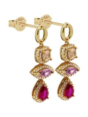 KARMA OORBEL SPRING SPICE RUBY RED}