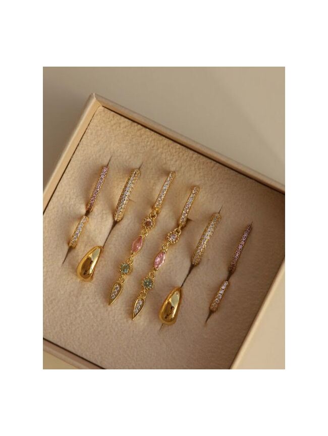 KARMA OORBELLEN LIZZY SPRING COLOUR