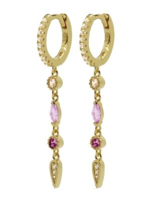 KARMA OORBELLEN LIZZY RUBY RED}